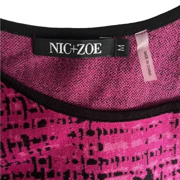 NIC + ZOE Set the Stage 3/4 Sleeve Cotton-blend Dress - Picture 4 of 7